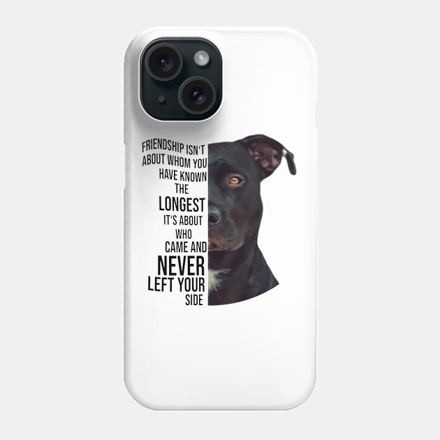 Pitbull Design Phone Case by funkyteesfunny