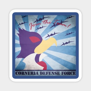 Corneria Defense Force Magnet