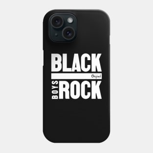 Black Boys Rock Phone Case