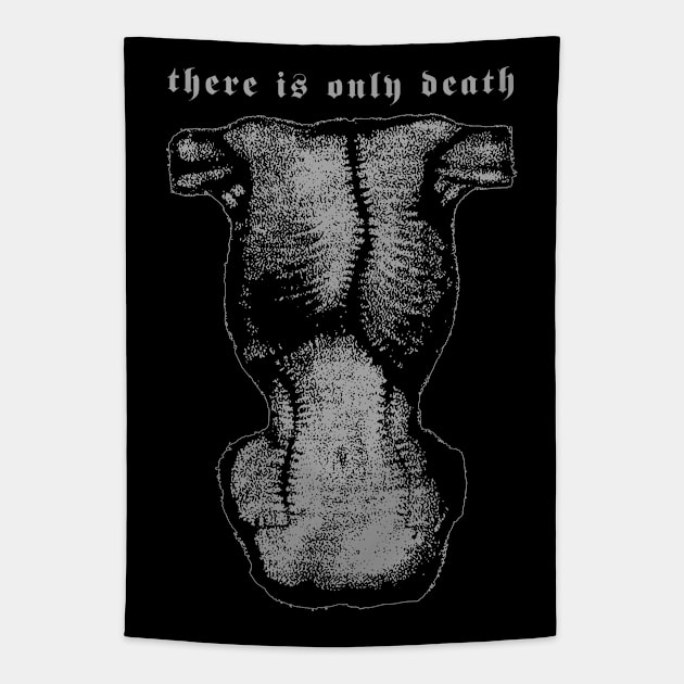 There is only death Tapestry by TORVENIUS