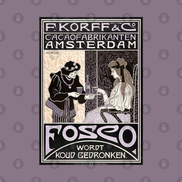 F. Korff & Co choclatiers poster by UndiscoveredWonders