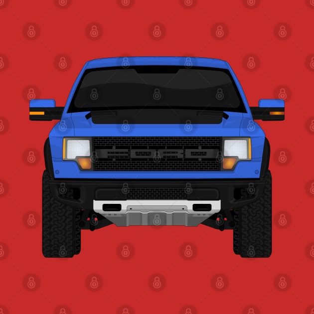 Raptor Fire Blue +hood decal by VENZ0LIC