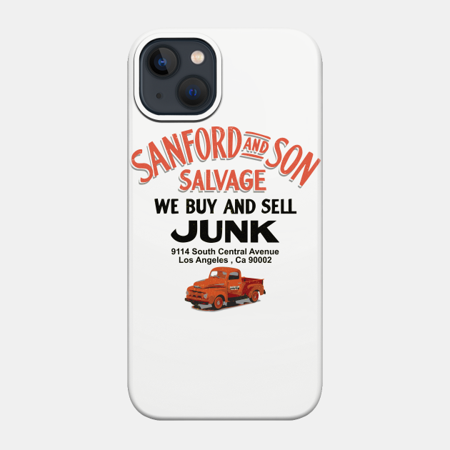 Discover Sanford & Son Salvage Sign - Sanford And Son - Phone Case