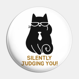 Being Judged Pin