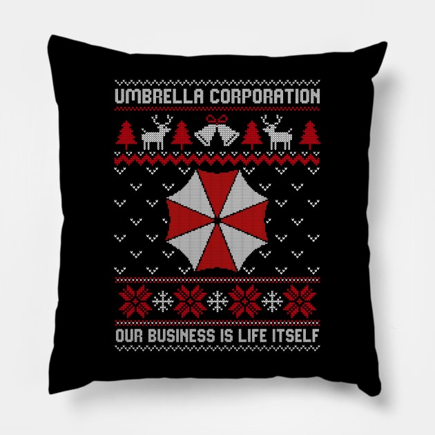 Evil Xmas Pillow by cpt_2013