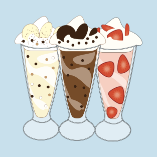 Ice Cream Sundaes T-Shirt