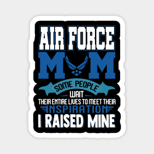 Air Force USAF Women's Proud Mom Magnet