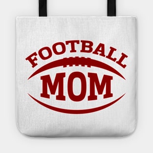 Football Mom (Red) Tote