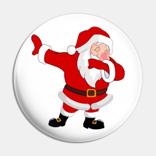 Santa dabbing Pin