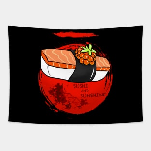 Sushi and sunshine Tapestry