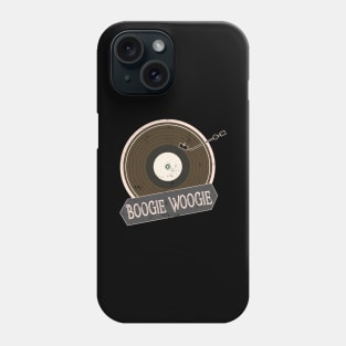 Boogie Woogie Turntable Vintage Design Phone Case