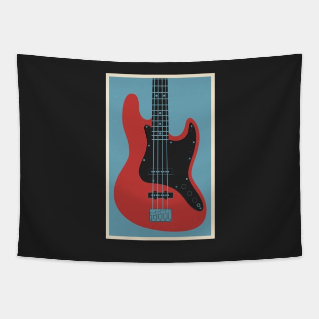 Jazz Bass Tapestry by mrspaceman