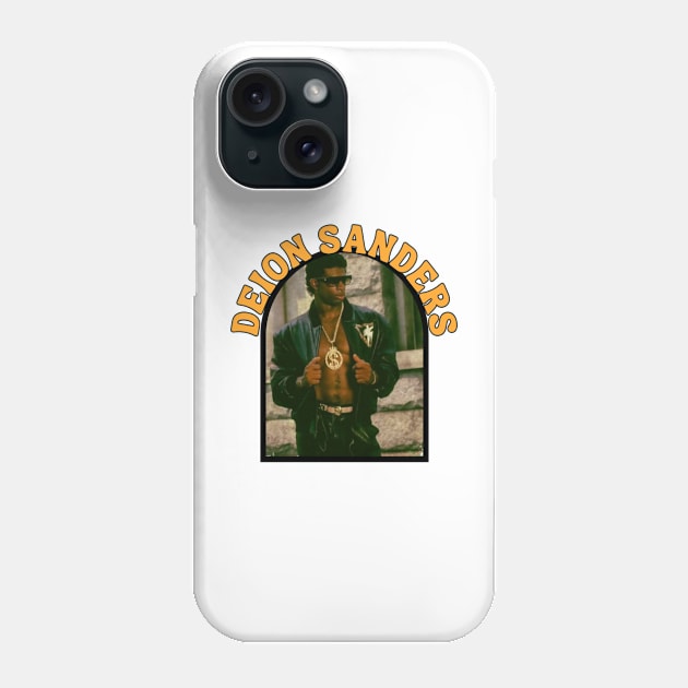 Deion Sanders Phone Case by Hi.Nawi