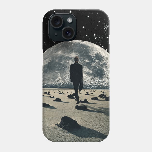 To The Moon Phone Case by Lerson Pannawit
