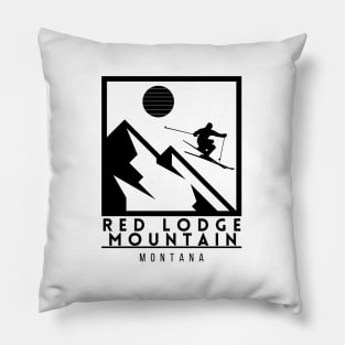 Red Lodge Mountain Montana Ski Pillow