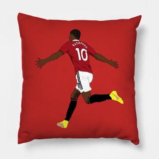 Marcus Rashford Goal Celebration Pillow