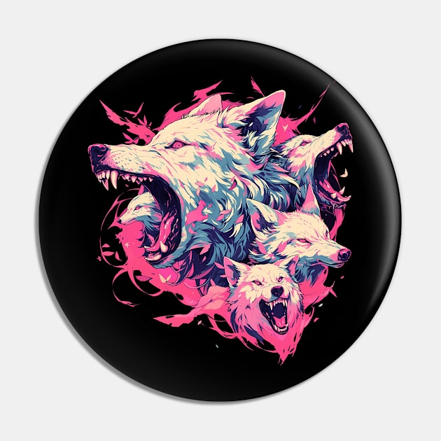 wolves Pin by StevenBag