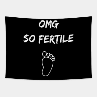 omg so fertile Tapestry