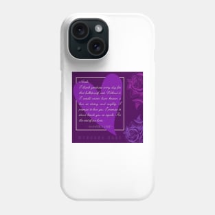 Waverly Wedding Vows - Wynonna Earp Phone Case