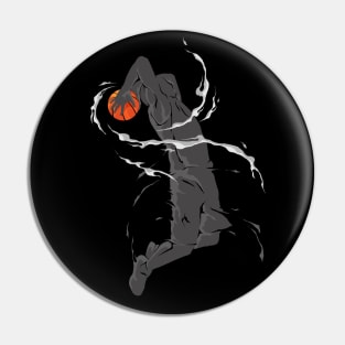 Basketball Player Pin