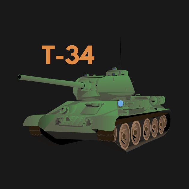 Soviet T-34 Tank by NorseTech