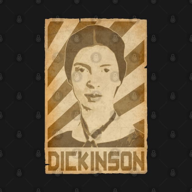 Emelie Dickinson Retro Propaganda by Nerd_art