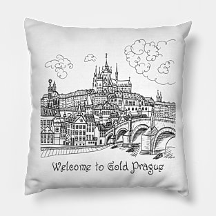 Prague Castle Pillow