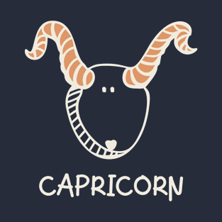 Capricorn Zodiac Doodle T-Shirt