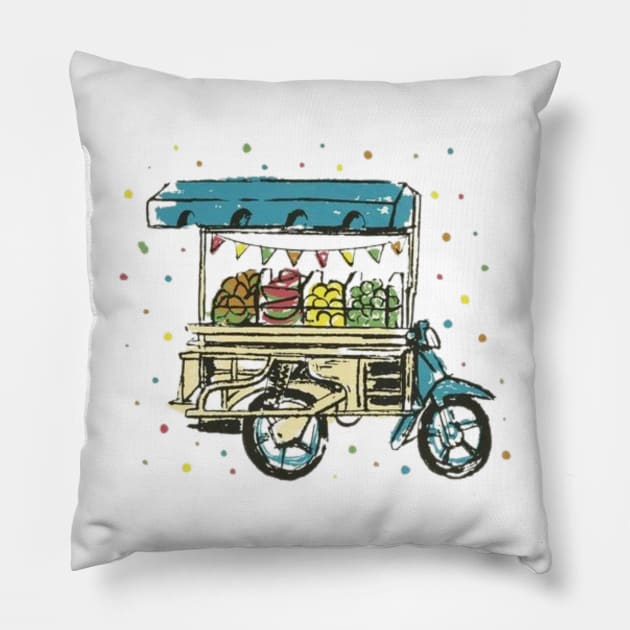 Fruit and vegetable Pillow by one tap