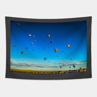 Albuquerque Hot Air Balloon Fiesta Tapestry