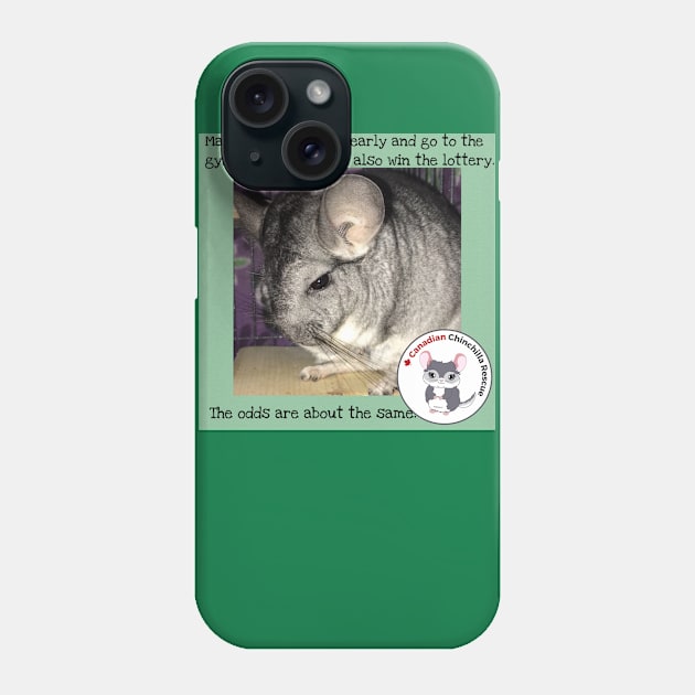 Chin inspirational thoughts Phone Case by canchinrescue