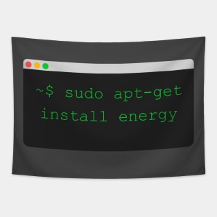 sudo apt get install energy Tapestry