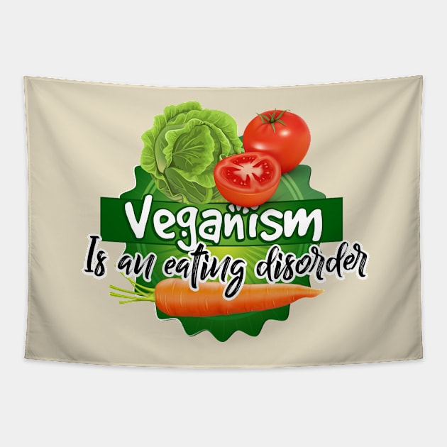 Veganism Tapestry by Conservatees