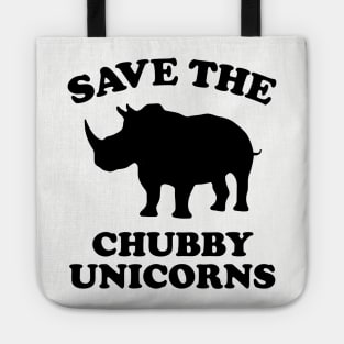 Save the Chubby Unicorns Tote