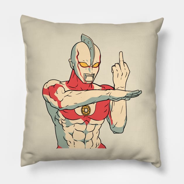 Fu*ktraman Pillow by Rexgraphic