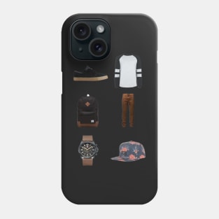 Tomboy Outfit Style Phone Case