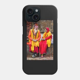 Sadhu & Sadhvi. Phone Case