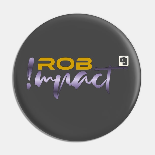 Rob Impact Graffiti Portrait - BROS on Audio Pin by BROSonAudio