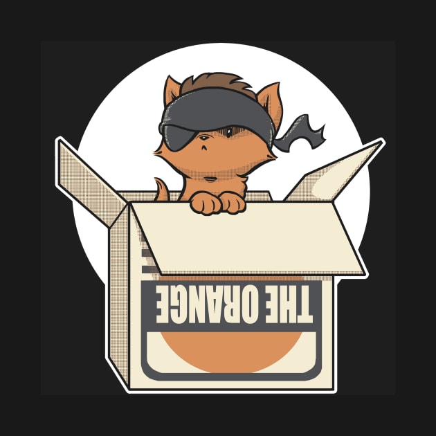 sneaky kitty by CoinboxTees