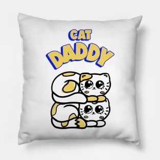 Cat daddy. Pillow