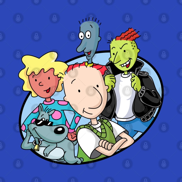 Doug Characters by artxlife