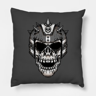 Fantasy Football Skeleton Grey 1 Pillow