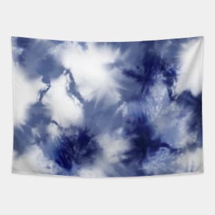 Shibori style pattern Tapestry