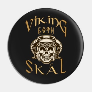 Viking-Skål-60th Birthday Celebration for a Viking Warrior - Gift Idea Pin