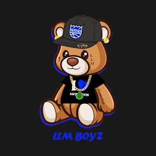 LLM BOYZ BEAR BLUE T-Shirt