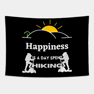 Happiness is a day spent hiking Tapestry