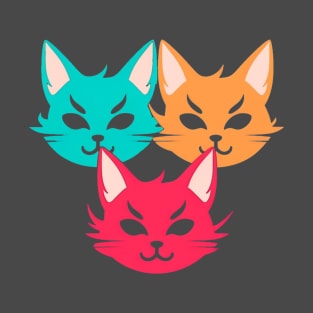 Colorful cat T-Shirt