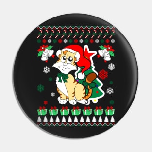 Christmas cat - Ugly Christmas Model Pin