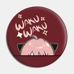 Anya Forger Waku Waku Pin