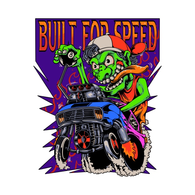 Built for speed by phsycartwork